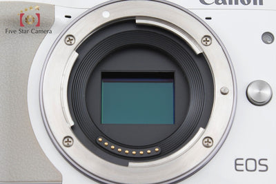 [Used] Canon EOS M3 White Double Lens Kit