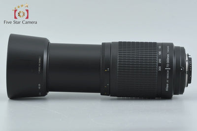 [Used] Nikon AF NIKKOR 70-300mm f/4-5.6 G Black