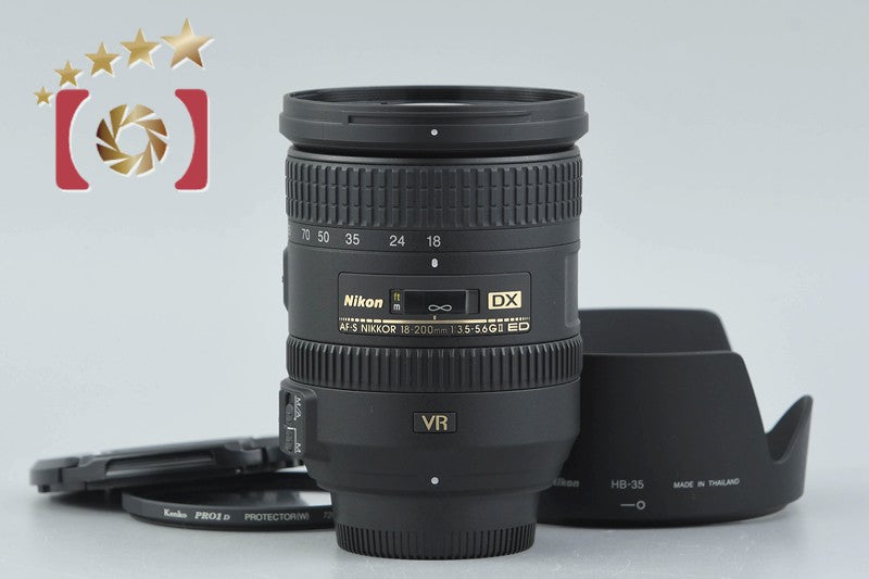 [Used] Nikon AF-S DX NIKKOR 18-200mm f/3.5-5.6 G II ED VR