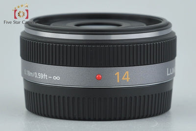 [Used] Panasonic LUMIX G 14mm f/2.5 ASPH. H-H014