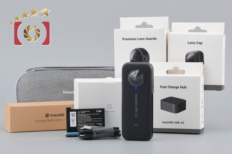 【開封未使用品】Arashi Vision 嵐ビジョン insta360 ONE X2 360度アクションカメラ