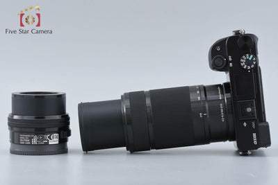 [Used] SONY Sony α6100 ILCE-6100 Double Zoom Lens Kit Black, Low Shutter Count