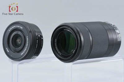 [Used] SONY Sony α6100 ILCE-6100 Double Zoom Lens Kit Black, Low Shutter Count