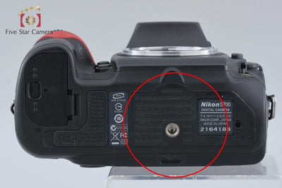 Used: Nikon D700 Digital SLR Camera