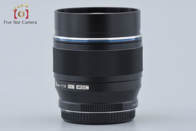[Used] OLYMPUS Olympus M.ZUIKO DIGITAL ED 75mm f/1.8 Black with original box