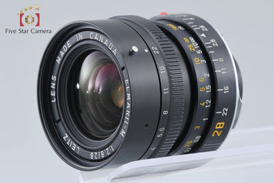 [Used] Leica ELMARIT-M 28mm f/2.8 3rd Gen Early Model Rare