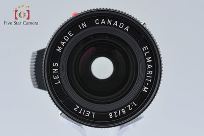 [Used] Leica ELMARIT-M 28mm f/2.8 3rd Gen Early Model Rare