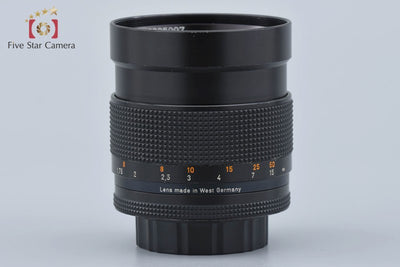 【中古】CONTAX コンタックス Carl Zeiss Planar 85mm f/1.4 T* AEG 2025.12月 オーバーホール済み