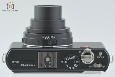 【Used】Leica D-LUX 4 Black Compact Digital Camera