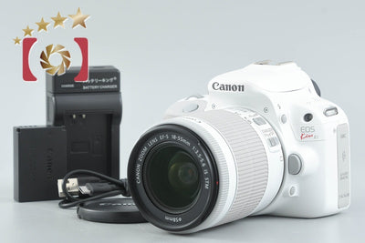 [Used] Canon EOS Kiss X7 EF-S 18-55mm IS STM Lens Kit White - Low Shutter Count