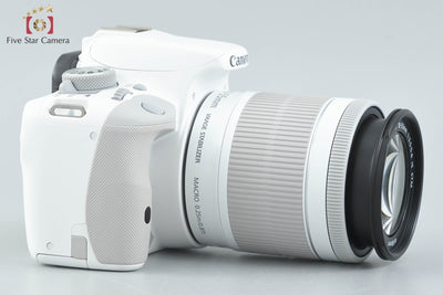 [Used] Canon EOS Kiss X7 EF-S 18-55mm IS STM Lens Kit White - Low Shutter Count