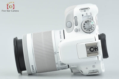 [Used] Canon EOS Kiss X7 EF-S 18-55mm IS STM Lens Kit White - Low Shutter Count