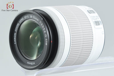 [Used] Canon EOS Kiss X7 EF-S 18-55mm IS STM Lens Kit White - Low Shutter Count