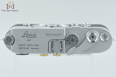 【中古】Leica ライカ M3 ダブルストローク レンジファインダーカメラ