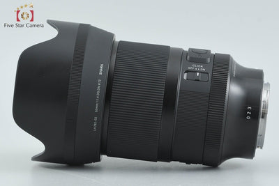 【中古】SIGMA シグマ Art 50mm f/1.4 DG DN ソニーEマウント用