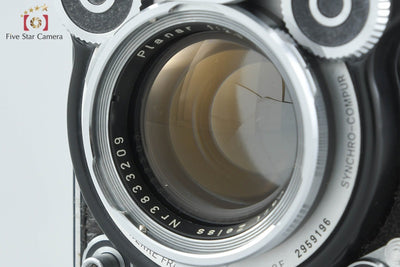 [Used] Rollei Rolleiflex White Face 2.8F Planar 80mm f/2.8 Overhauled in Dec. 2025