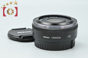 [Used] Nikon 1 NIKKOR 10mm f/2.8 Black