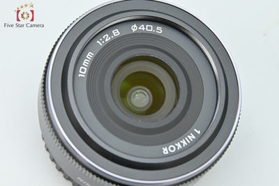 [Used] Nikon 1 NIKKOR 10mm f/2.8 Black
