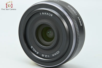 [Used] Nikon 1 NIKKOR 10mm f/2.8 Black