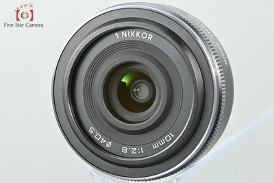 [Used] Nikon 1 NIKKOR 10mm f/2.8 Black
