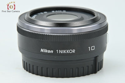 [Used] Nikon 1 NIKKOR 10mm f/2.8 Black