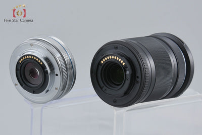[Used] OLYMPUS Olympus PEN Lite E-PL7 EZ Double Zoom Kit Silver, Low Shutter Count, With Original Box