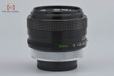 [Used] Canon FD 55mm f/1.2 S.S.C.