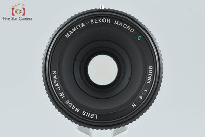 【中古】Mamiya マミヤ SEKOR MACRO C 80mm f/4 N 元箱付き