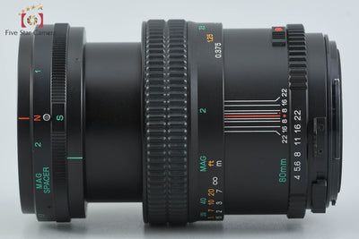 【中古】Mamiya マミヤ SEKOR MACRO C 80mm f/4 N 元箱付き