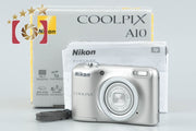 [Used] Nikon COOLPIX A10 Silver Compact Digital Camera with Original Box