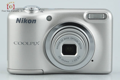 [Used] Nikon COOLPIX A10 Silver Compact Digital Camera with Original Box