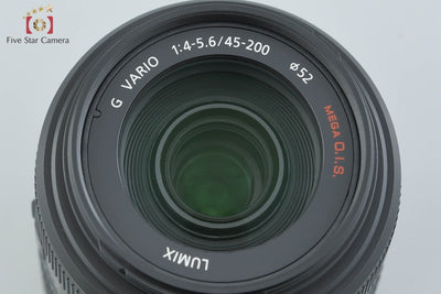 [Used] Panasonic LUMIX G VARIO 45-200mm f/4-5.6 MEGA O.I.S. H-FS045200
