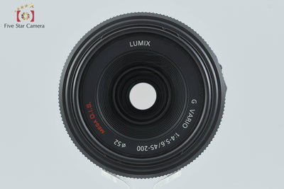 [Used] Panasonic LUMIX G VARIO 45-200mm f/4-5.6 MEGA O.I.S. H-FS045200