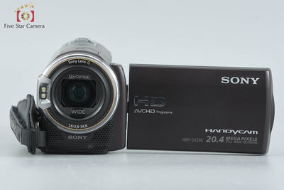 [Used] SONY HANDYCAM HDR-CX590V Bordeaux Brown Digital Video Camera