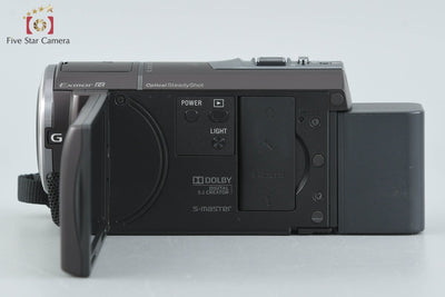 [Used] SONY HANDYCAM HDR-CX590V Bordeaux Brown Digital Video Camera