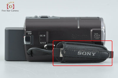 [Used] SONY HANDYCAM HDR-CX590V Bordeaux Brown Digital Video Camera