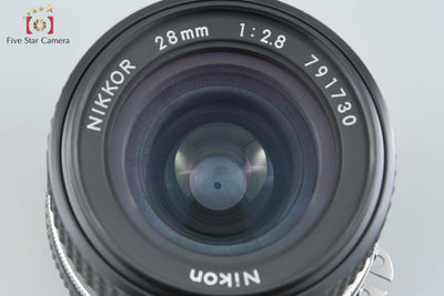 [Used] Nikon Nikkor Ai-S 28mm f/2.8
