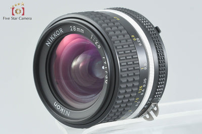 [Used] Nikon Nikkor Ai-S 28mm f/2.8