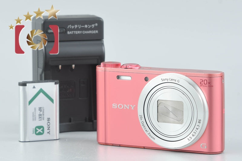 [Used] SONY Sony Cyber-shot DSC-WX350 Pink Compact Digital Camera