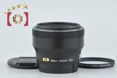 [Used] Nikon 1 NIKKOR 32mm f/1.2 Black