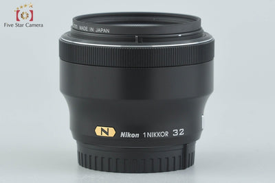 [Used] Nikon 1 NIKKOR 32mm f/1.2 Black