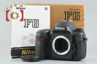 [Used] Nikon F6 Film SLR Camera with Original Box