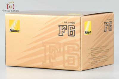 [Used] Nikon F6 Film SLR Camera with Original Box