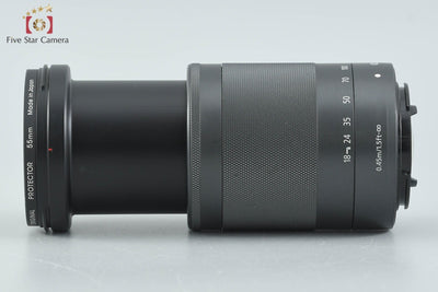 [Used] Canon EF-M 18-150mm f/3.5-6.3 IS STM Graphite