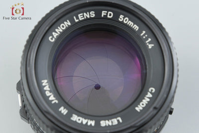 [Used] Canon New FD 50mm f/1.4