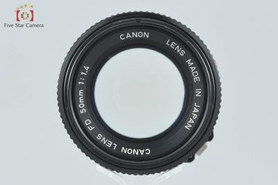 [Used] Canon New FD 50mm f/1.4