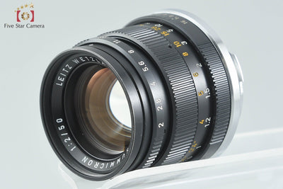 [Used] Leica Summicron 50mm f/2 2nd Generation Leica M Mount