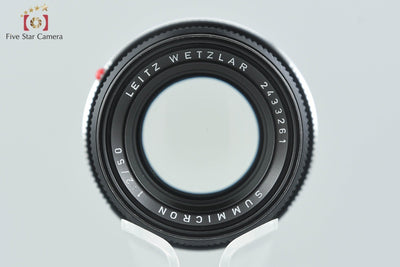 [Used] Leica Summicron 50mm f/2 2nd Generation Leica M Mount