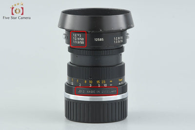 [Used] Leica Summicron 50mm f/2 2nd Generation Leica M Mount