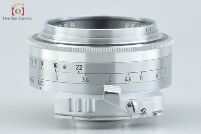 [Used] Voigtlander Skoparon 35mm f/3.5 for Prominent